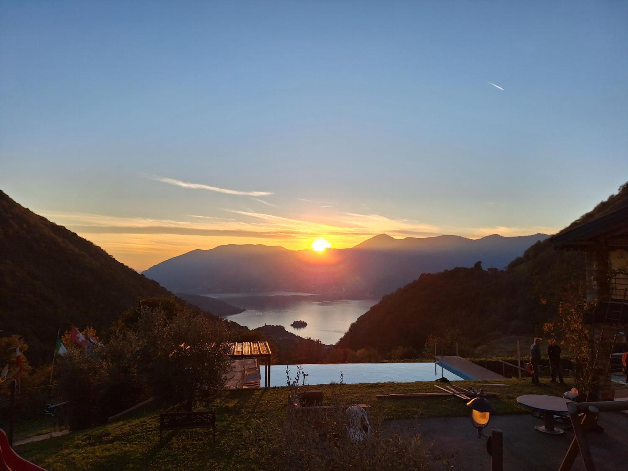 Chalet Della Rota Marone Exteriér fotografie